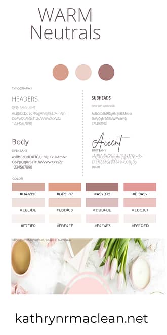 Colour design fonts